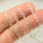 Load image into Gallery viewer, Sterling Silver Paperclip Chain
