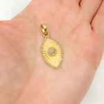 Load image into Gallery viewer, Shop Now Sterling Silver Eye Pendant