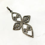 Load image into Gallery viewer, DP396. Diamond Sterling Silver Cross Pendant