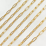 Load image into Gallery viewer, 2903GF. Gold Filled Paperclip Link Chain