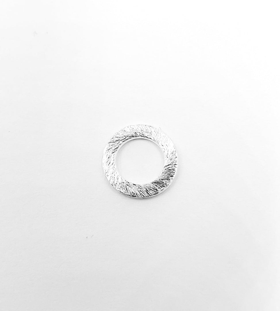 925 Sterling Silver Circle 10mm. BS1