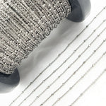 Load image into Gallery viewer, Oxidized Sterling Silver Satellite Chains