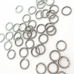 Load image into Gallery viewer, Gold Plated Twisted Jump Ring