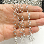 Load image into Gallery viewer, Sterling Silver Big and Small Oval Link Chains