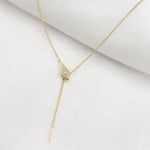 Load image into Gallery viewer, 14k Solid Gold Diamond and Emerald Snake Necklace