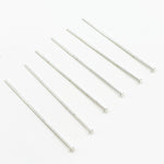Load image into Gallery viewer, Sterling Silver Flat 1 Inch Headpin