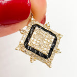 Load image into Gallery viewer, Buy Now 14K Gold Square Pendant