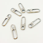 Load image into Gallery viewer, Shop Oxidized Sterling Silver Oval Clasp