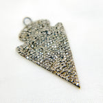 Load image into Gallery viewer, DP2006. Diamond & Sterling Silver Arrow Head Pendant