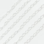 Load image into Gallery viewer, Shop Now Silver Smooth Oval Link Chains