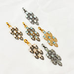 Load image into Gallery viewer, DSP063. Diamond Silver Gemstone Fancy Shape Pendant