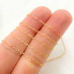 Load image into Gallery viewer, 1318DGF. 14K Gold-Filled Paperclip Chain
