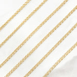 Load image into Gallery viewer, Solid Gold Wheat Chain