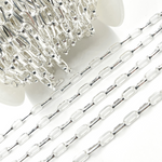 Load image into Gallery viewer, Buy Now Sterling Silver Rectangular Link Chain