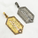 Load image into Gallery viewer, DP554. Diamond Sterling Silver Love Pendant