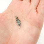 Load image into Gallery viewer, Diamond & Sterling Silver Wing Charm