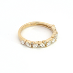 Load image into Gallery viewer, 14k Solid Gold Diamond Ring.