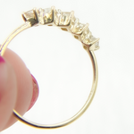 Load image into Gallery viewer, 14K Solid Gold Diamond Ring.