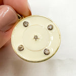 Load image into Gallery viewer, Buy Sterling Silver Rounds Star Enamel Pendants