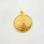 Load image into Gallery viewer, DC931. Diamond Sterling Silver Round Pendant