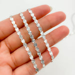 Load image into Gallery viewer, Z120SS. Sterling Silver Textured Marina Chain