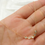 Load image into Gallery viewer, NFC71252. 14K Solid Gold Diamond Necklace