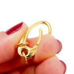 Load image into Gallery viewer, Gold-plated Sterling Silver Clasp