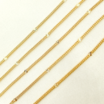 Load image into Gallery viewer, 14k Gold Filled Satellite Curb & Diamond Cut Marina Link Chains