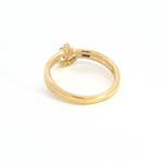 Load image into Gallery viewer, 14k Solid Yellow Gold Diamond Moon and Star Ring.