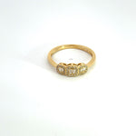 Load image into Gallery viewer, 14k Solid Yellow Gold Diamond Ring.