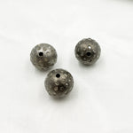 Load image into Gallery viewer, DC723. Diamond Sterling Silver Round Bead