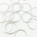 Load image into Gallery viewer, White Sterling Silver Ring Connector