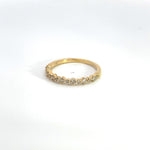 Load image into Gallery viewer, 14k Solid Yellow Gold Diamond Ring.