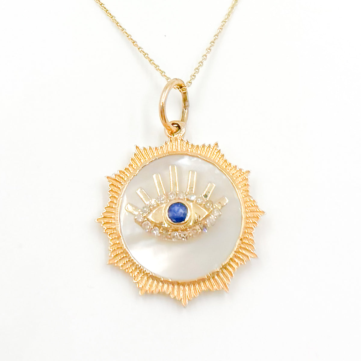 Buy Gold Evil Eye Pendant