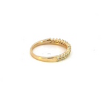 Load image into Gallery viewer, 14k Solid Yellow Gold Diamond Ring.