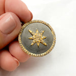 Load image into Gallery viewer, Buy Now Sterling Silver Round Star Pendant