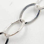 Load image into Gallery viewer, Buy Sterling Silver Flat Oval Cable Chain