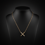Load image into Gallery viewer, NFA71999. 14K Solid Gold Diamond Necklace
