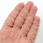 Load image into Gallery viewer, Sterling Silver Smooth Oval Link Chains