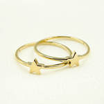 Load image into Gallery viewer, 14K Gold Star Ring. RFZ17548