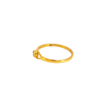 Load image into Gallery viewer, 14k Solid Gold Diamond Eye Ring.