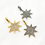 Load image into Gallery viewer, Shop Now Diamond Sterling Silver Star Pendant