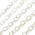 Load image into Gallery viewer, Sterling Silver Marquise Oval Link Chain