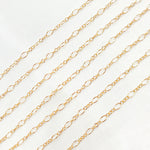 Load image into Gallery viewer, 716-801GF. 14K Gold Filled Long & Short Link Chain