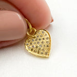 Load image into Gallery viewer, Sterling Silver Heart Charm