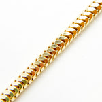 Load image into Gallery viewer, 240CCTD. 14k Solid Yellow Gold Snake Necklace