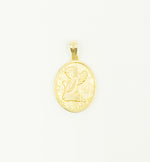 Load image into Gallery viewer, 14K Solid Gold Oval Shape