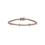 Load image into Gallery viewer, BFN61355. 14K Solid Gold Diamond Bracelet
