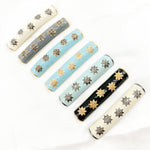 Load image into Gallery viewer, DC150A. Diamond Sterling Silver Long Rectangle Star Enamel Connector