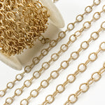 Load image into Gallery viewer, Sterling Silver Twisted Round Link Chain